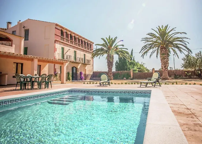 Holiday Home In St Pere Pescador With Pool